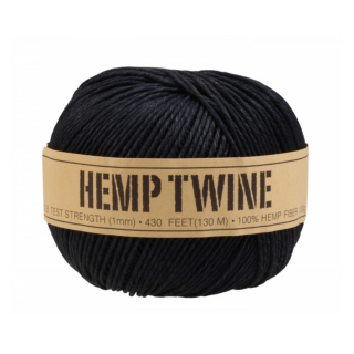 NEWBAUMS Hemp Finishing Band | Black
