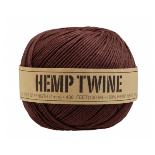 NEWBAUMS Hemp Finishing Band | Brown