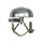 CRANE BELL CO. "Mini Karen" Fahrradklingel Steel Mount Silber Poliert