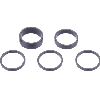 CONTEC "Spaler" 1,5" Spacer Set Matt Schwarz