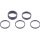 CONTEC "Spaler" 1,5" Spacer Set Matt Schwarz