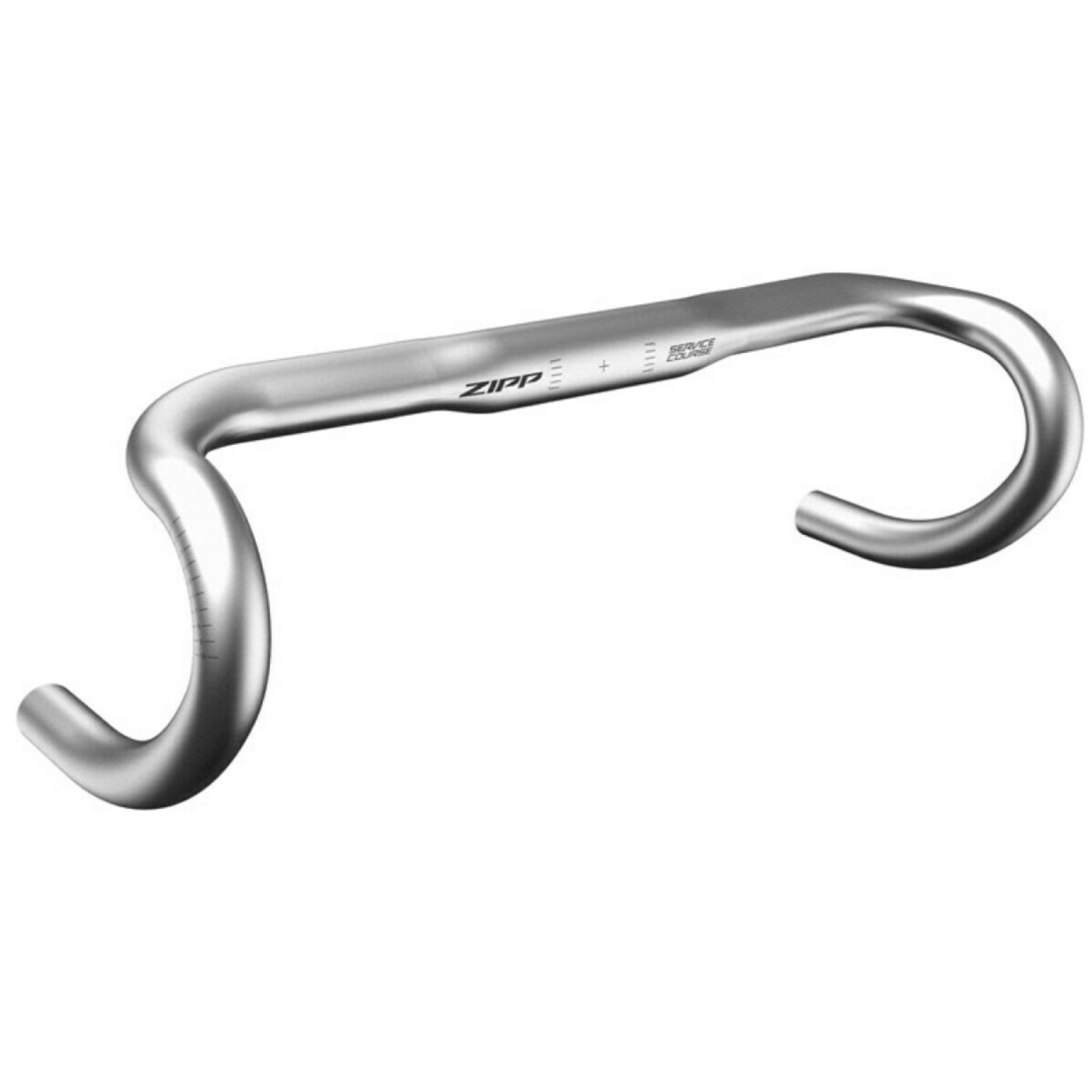 ZIPP Service Course 80 Ergo Dropbar Handlebar Silver