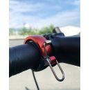 KNOG OI Luxe Bell Small 22,2mm Black/Red