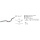 NITTO B221AA-HT Aluminium Riser Bar Aluminium | Silver