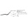 NITTO B267AA-SSB Riser Lenker 31,8mm | Schwarz