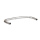 NITTO RB-006 Bullhorn Handlebar | Silver 420 mm