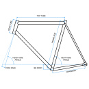 BROTHER CYCLES Kepler Disc Gravelbike | Pink 60cm