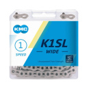 KMC K1 SL Wide 1/2 x 1/8" Chain | Silver