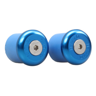 NITTO EC Bar End  Plugs Blue