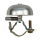 CRANE BELL CO. "Mini Karen" Fahrradklingel Steel Mount Matt Silber