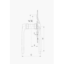 MICHE Primato Advanced Kurbel 170mm | 48Z | Silber