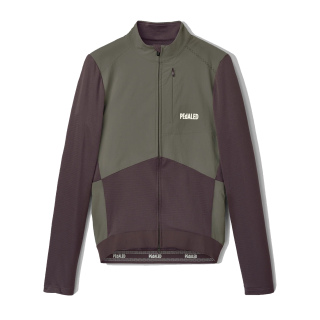 PEDALED Odyssey Windblock Merino Jersey | Raisin Purple
