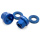HALO A-Nuts Aluminum Axle Nuts | Blue
