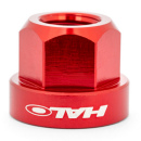 HALO A-Nuts Aluminium Achsmuttern | Rot