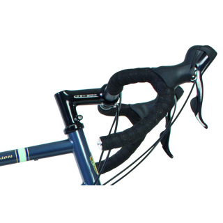 Attacco manubrio bici Genetic AQ Road 31.8x100mm argento