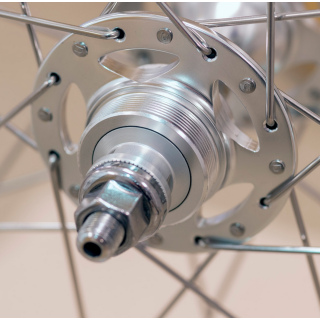 Moyeu Arrière Halo Track – Fixe/Roue Libre – 32 Trous – Argent – Neuf