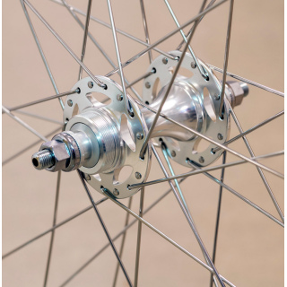 Moyeu Arrière Halo Track – Fixe/Roue Libre – 32 Trous – Argent – Neuf