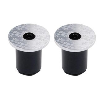 DEDA Loop Lenkernedstopfen Set | Alu | Silber