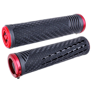 ODI CF Lock-On MTB Griffe | Rot