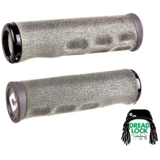 ODI F-1 Series Tinker Juarez Signature Dread Lock 2.1 Lock-On Grips | Gray