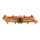 BLB Flatliner Roar Pedale | Honey Brown