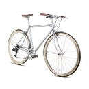 6KU Odyssey 8-Speed Citybike | Brandford Silver Large (58cm)
