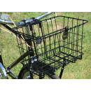WALD 3339 Multi-Fit Front Korb & Rack Combo | Schwarz
