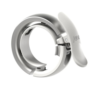 Knog Oi Prima Large Fahrradklingel | Large Primer Grey