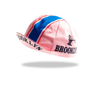 VINTAGE CYCLING CAP | "BROOKLYN" Pink