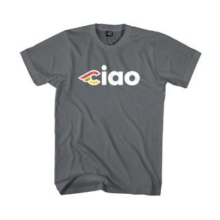 CINELLI "Ciao" T-Shirt | Titan Grau