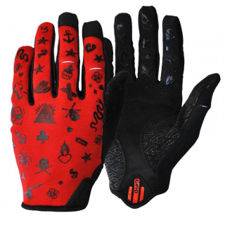 CINELLI x GIRO &quot;Mike Giant&quot; Gloves - Red