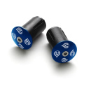 Cinelli Bar End Plugs with Expander | Blue