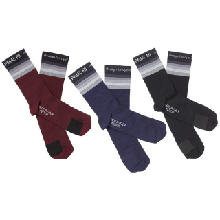 PEDALED &quot;Reflective - One Stripe&quot; Socken