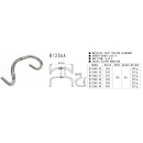 NITTO B125AA Aluminium NJS Bahnlenker | Silber